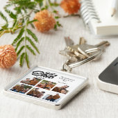 Bester Vater je benutzerdefiniertes Foto Schlüsselanhänger (Seite)