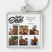 Bester Vater je benutzerdefiniertes Foto Schlüsselanhänger (Vorne)