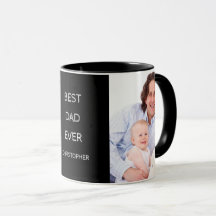 Bester Vater je benutzerdefiniertes Foto Tasse