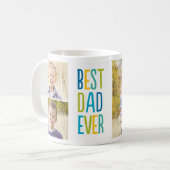 Bester Vater je benutzerdefiniertes Foto Tasse (Vorderseite Links)
