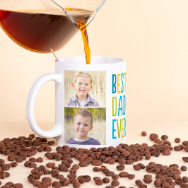 Bester Vater je benutzerdefiniertes Foto Tasse