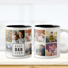 Bester VATER je benutzerdefiniertes Foto Tasse