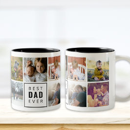 Bester VATER je benutzerdefiniertes Foto Tasse