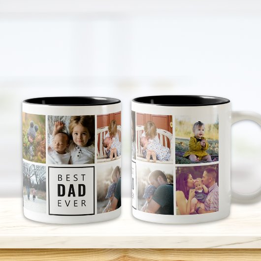Bester VATER je benutzerdefiniertes Foto Tasse