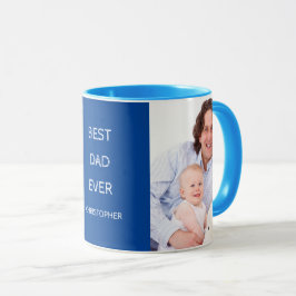 Bester Vater je benutzerdefiniertes Foto Tasse
