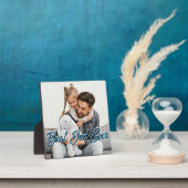 Bester Vater je benutzerdefiniertes Vatertag Foto Fotoplatte (InSitu)