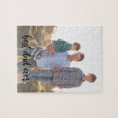 Bester Vater je benutzerdefiniertes vertikales Fot Puzzle (Horizontal)