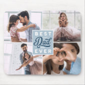 Bester Vater je | Benutzerdefiniertes Vierer-Foto- Mousepad (Vorne)