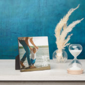 Bester Vater je Bester Vater je benutzerdefinierte Fotoplatte (InSitu)