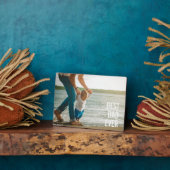 Bester Vater je Bester Vater je benutzerdefinierte Fotoplatte (Seite)