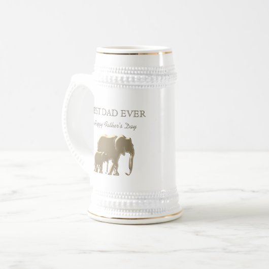 Bester Vater je Bierglas (Vorderseite Links)