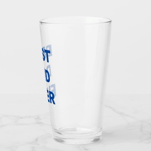 Bester Vater je Bierpint Glas (Links)