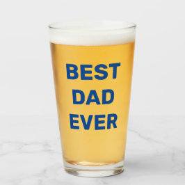 Bester Vater je Bierpint Glas