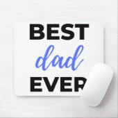 Bester Vater je Black Mousepad (Mit Mouse)