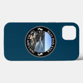Bester Vater je blauer Atlantik Felsstrand Case-Mate iPhone Hülle (Rückseite (Horizontal))