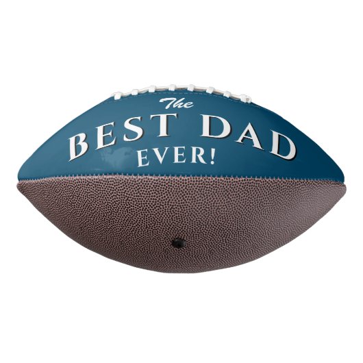 Bester Vater je Blauer Vater 3 FotoCollage Football (Gedreht 270)