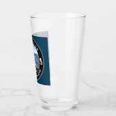 Bester Vater je Blue Atlantic Ocean Rocky Seashore Glas (Links)