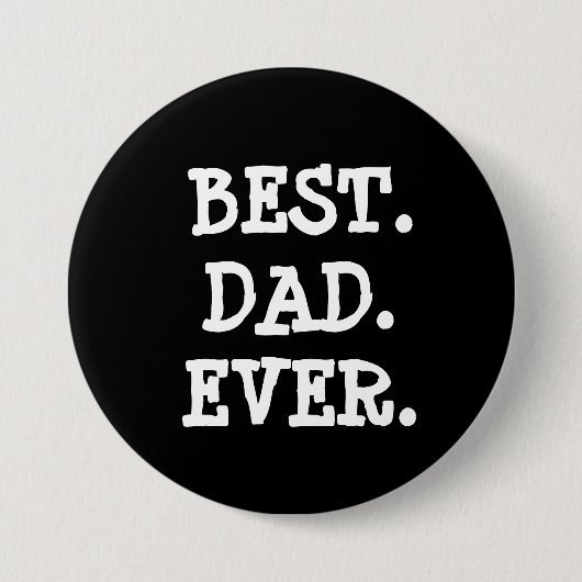 Bester Vater je Blue Button (Vorderseite)
