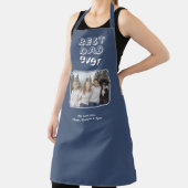 Bester Vater je Blue Custom Foto Keepake Schürze (InSitu)