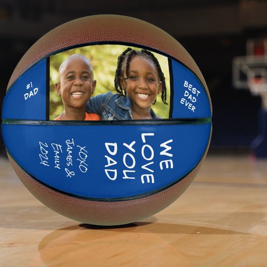 Bester Vater je Blue Foto Basketball