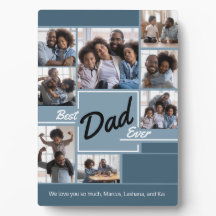 Bester Vater je Blue Foto Collage Vatertag