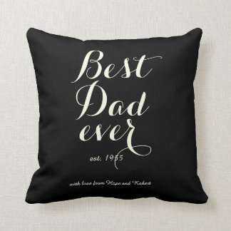 Bester Vater je - Bullen Augenpilz Kissen