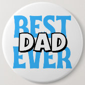 Bester Vater je Button (Vorderseite)