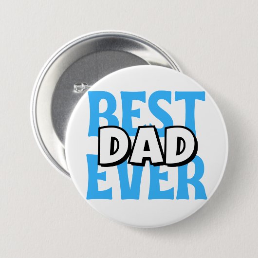 Bester Vater je Button (Vorne & Hinten)