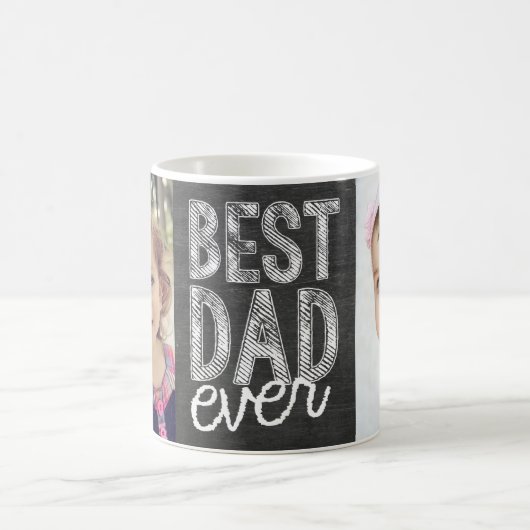 Bester Vater je Chalk Tasse (Mittel)