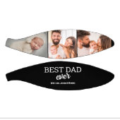 Bester Vater je Custom 3 Fotos Modernes personalis Mini Basketball (Panele)