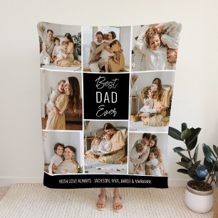 Bester VATER je Custom Fleece Blankon