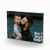 Bester Vater je Custom Foto Vatertag Geschenk  (Rechts)