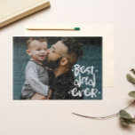 Bester Vater je Custom Foto Vatertag Geschenk Puzzle<br><div class="desc">Fordern Sie Papa heraus,  was Ihre Botschaft für den Tag des Vaters ist. Das beste Papa-Skript für ein benutzerdefiniertes Foto-Puzzle wird nur den Spaß machen</div>