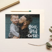 Bester Vater je Custom Foto Vatertag Geschenk Puzzle
