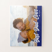 Bester Vater je Custom Foto Vathers Day Geschenk Puzzle (Vertikal)