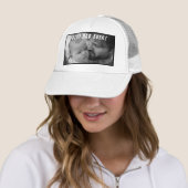 Bester Vater je Custom Foto Vathers Day Geschenkwa Truckerkappe (Beispiel)