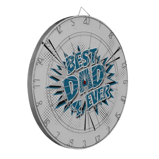 Bester Vater je Dartscheibe (Vorderseite Links)