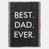 Bester Vater je Decke (Vorderseite Vertikal)