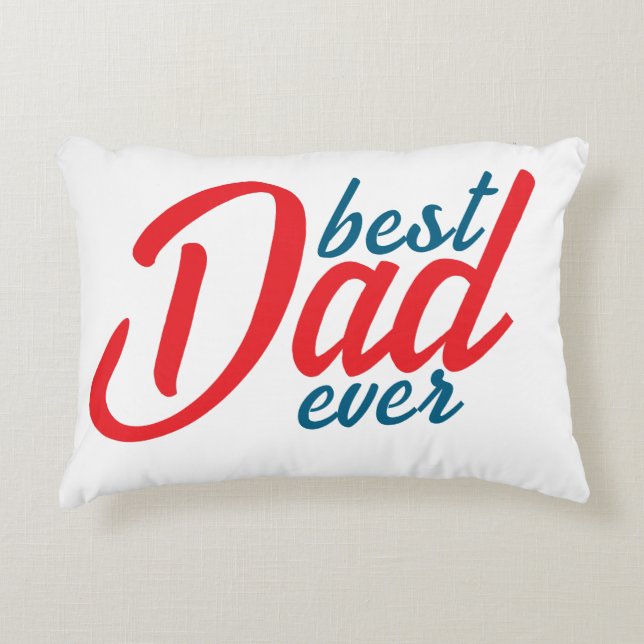 Bester Vater je Dekokissen (Vorderseite)