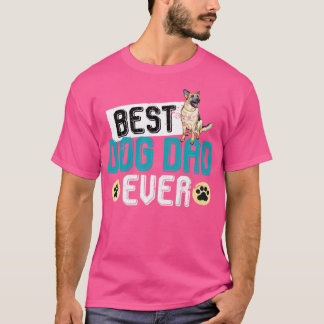 Bester Vater je Deutscher Schäferhund T-Shirt