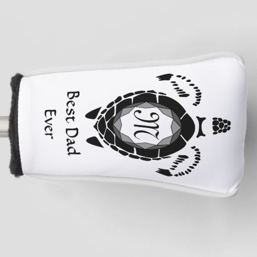 Bester Vater je Diamond Sea Turtle Golf Head Cover Headcover (Vorderseite)