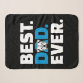 Bester Vater je | Dog Lover Gift Sherpadecke (Vorderseite (Horizontal))