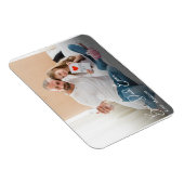 Bester Vater je einfaches benutzerdefiniertes Foto Magnet (Rechte Seite)
