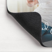 Bester Vater je einfaches benutzerdefiniertes Foto Mousepad (Ecke)