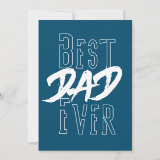 Bester Vater je Einladung