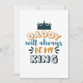 Bester Vater je Einladung (Vorderseite)