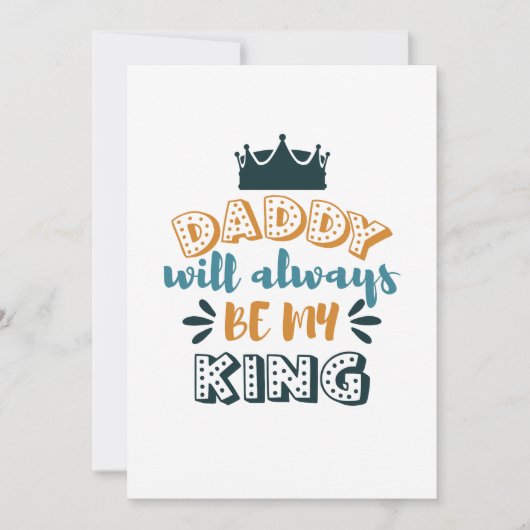 Bester Vater je Einladung (Vorderseite)