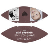 Bester Vater je einzigartige Fun-FotoCollage Football (Paneele)