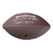 Bester Vater je einzigartige Fun-FotoCollage Football (Gedreht 270)