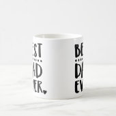 Bester Vater je einzigartiger Cooler Vatertag Kaffeetasse (Mittel)